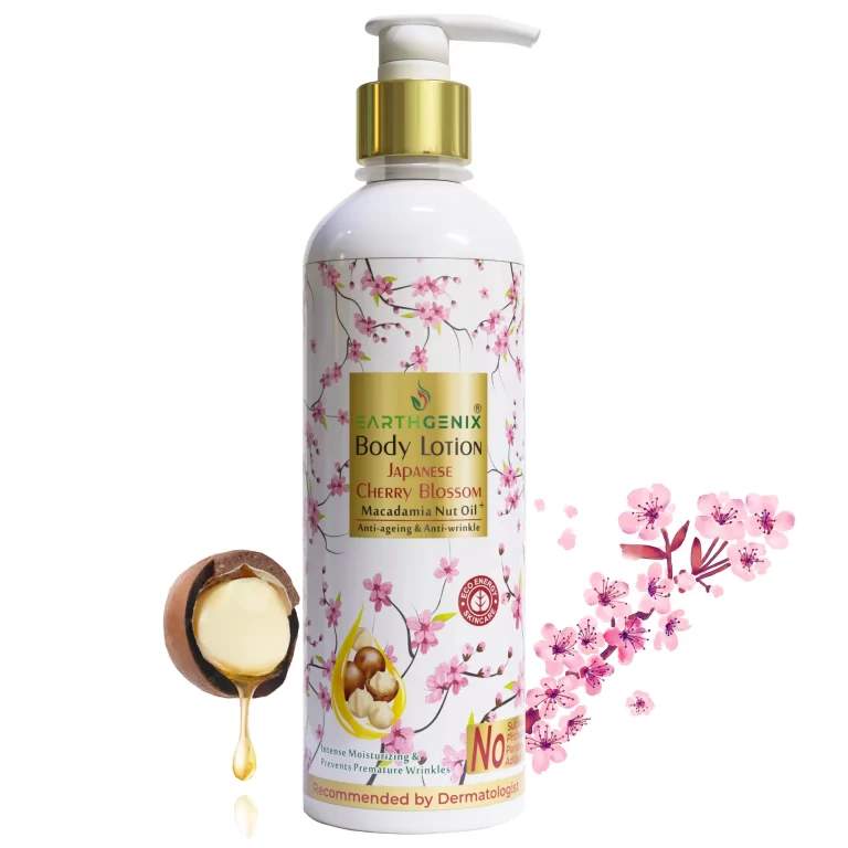 Japanese Cherry Blossom + Macadamia Nut Oil Body Lotion