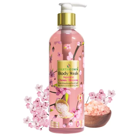 Body Wash Japanese Cherry Blossom + Pink Himalayan Rock Salt