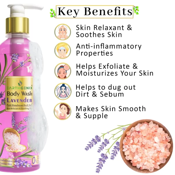 lavender body wash benefits