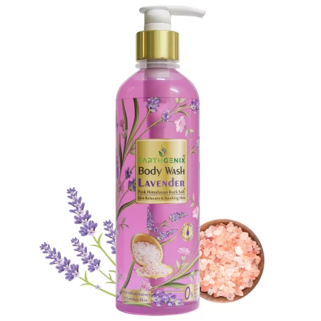 Body Wash Lavender + Pink Himalayan Rock Salt