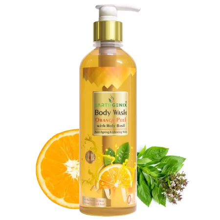 Body Wash Orange Peel with Holy Basil