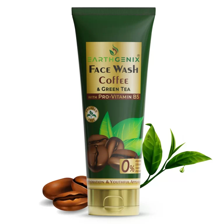Coffee & Green Tea Face Wash with Pro-Vitamin B5