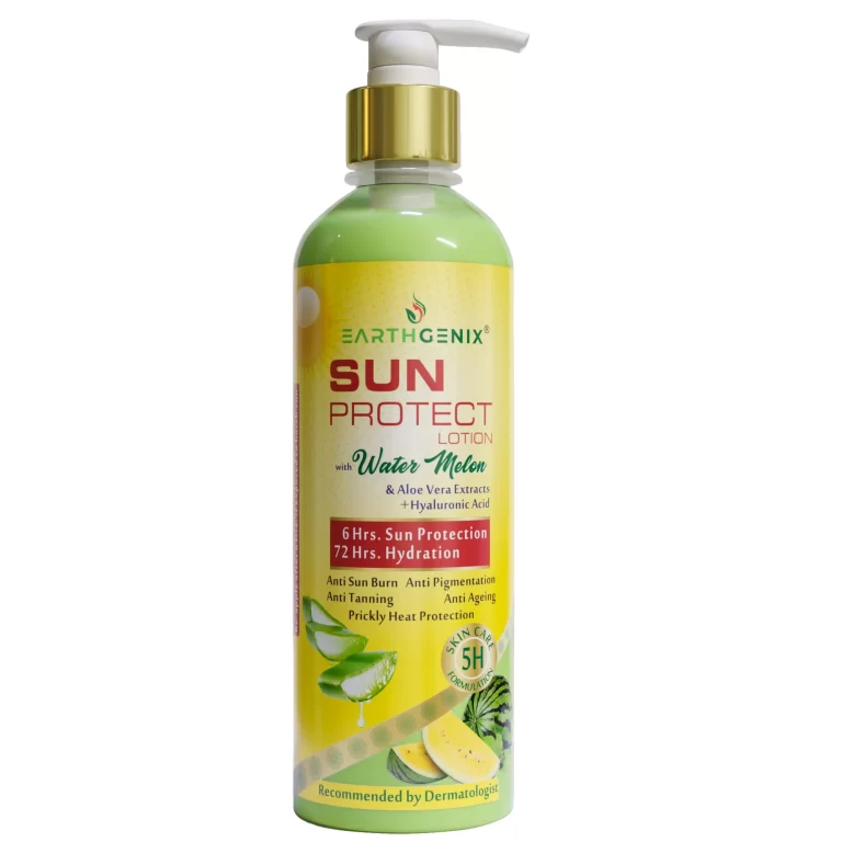 Sun Protect Lotion with Water Melon & Aloe Vera Extracts + Hyaluronic Acid